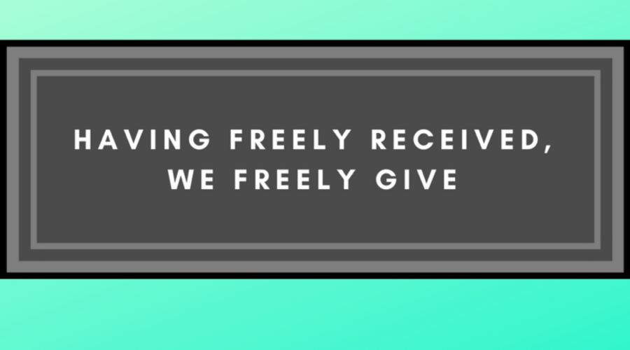 Grace Series: Week 2 - Having Freely Received, we freely give