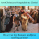 Is Christianity Hospitable to Christ?