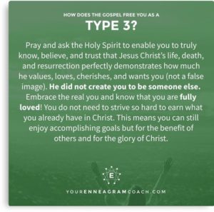 a prayer for an Enneagram Type 3