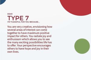 A picutre of being thankful for the healing of an Enneagram Type 7